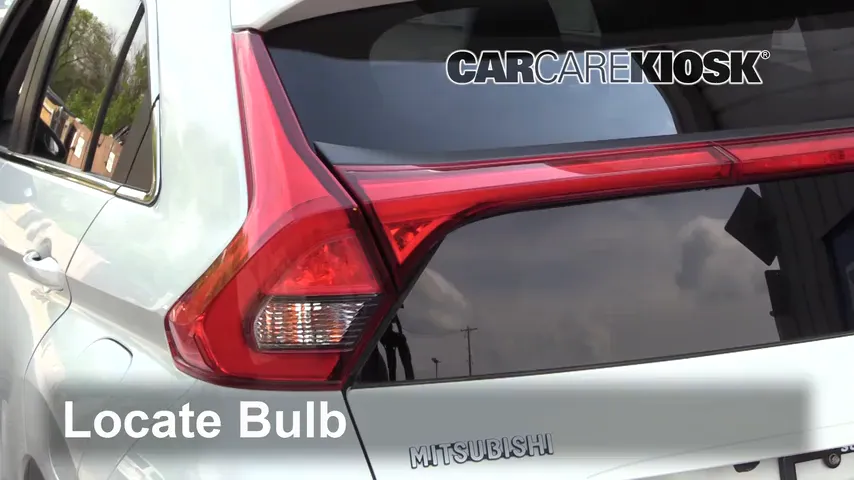 2018 Mitsubishi Eclipse Cross LE 1.5L 4 Cyl. Turbo Lights Turn Signal - Rear (replace bulb)